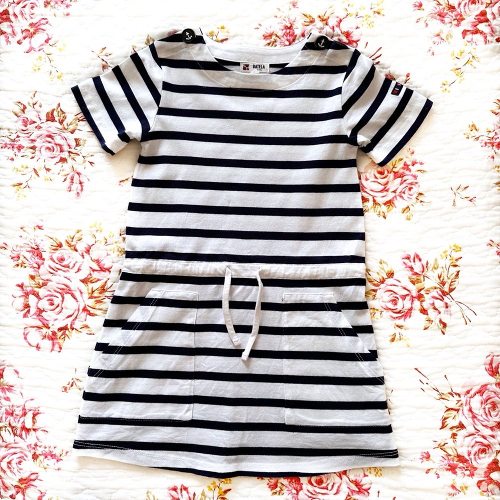Batela Sea Style Girls Dress. EUC. 4T